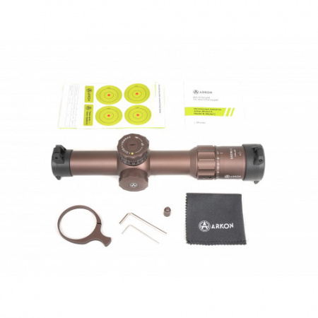 Прицел ARKON Model A 1-10x28 FDE