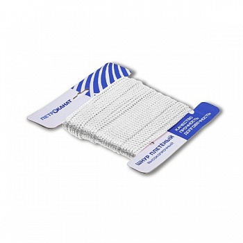 Шнур плет. "Петроканат" NeedleLine Универсал 5.0мм 20м белый