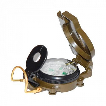 Компас ДС 45-3А, мет. корпус, темнозеленый