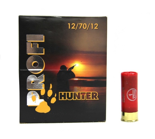 Патрон к.12х70 №1 Profi-Hunter п/м Азот 1уп/10шт