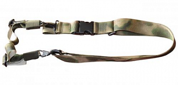 Ремень ружейный тактический трехточечный (стропа ш.40 мм,хаки) ОР-18