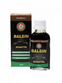 Средство для обработки дерева Ballistol Balsin Schaftol 50мл (коричневое)