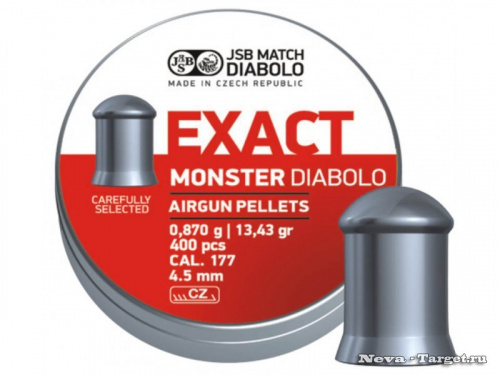 Пуля JSB Exact monster diablo к.4,5 1уп/400 шт