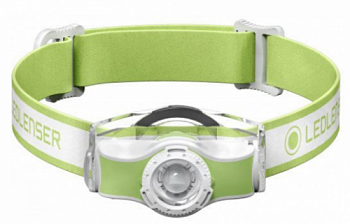 Фонарь Лед Лензер MH3 Зелено-Белый