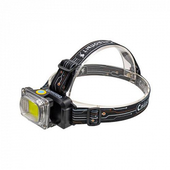 Фонарь налобный "СИБИРСКИЙ СЛЕДОПЫТ-RAY LIGHT JUNIOR", 1 COB, 3хААА/240/