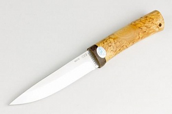 Нож туристический "Пескарь" карельская береза, 95х18