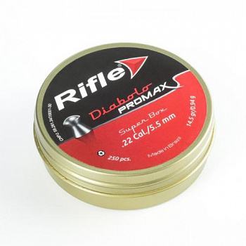 Пуля пневм. RIFLE Diabolo Promax 5,5 мм. 0.94 гр. (250 шт. в банке)