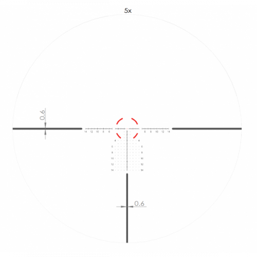 Прицел ARTELV CRS 1-10x28 FFP, 34 mm