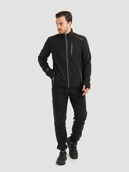 КОСТЮМ RICH (ФЛИС, ЧЕРНЫЙ)