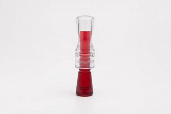 Утиный манок "Профессор" конус 2-аз. прозрачно-рубиновый полик.-акрил