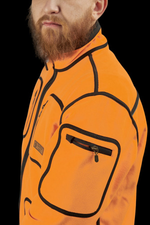 ТОЛСТОВКА DANGER KHAKI/ORANGE