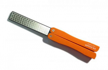 Точилка складная алмазная для ножей оранж.