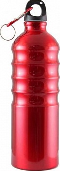 Бутылка питьевая "СЛЕДОПЫТ", алюм., с карабином, 750 мл