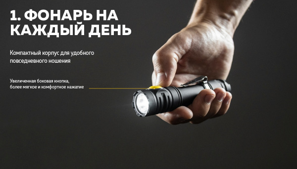Фонарь Armytek Partner C2 Magnet USB Белый