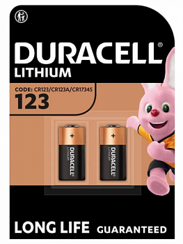 Батарейка CR123 Duracell 2xBL