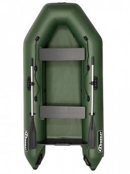 Лодка ПВХ Фрегат 280 Е зеленая