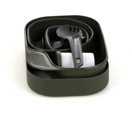 Портативный набор посуды CAMP-A-BOX® COMPLETE OLIVE, W10264