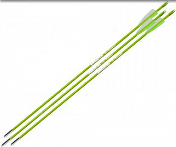 Стрела лучная фибергласс Centershot Sonic 30" оперение Parabolic 3" зеленая