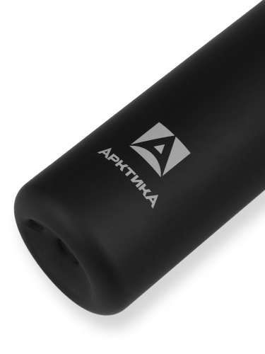 Бутылка тритановая 720-500 чёрная матовая, с ситечком