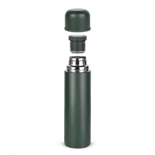 Термос Relaxika 101 (1 литр), хаки (без лого)