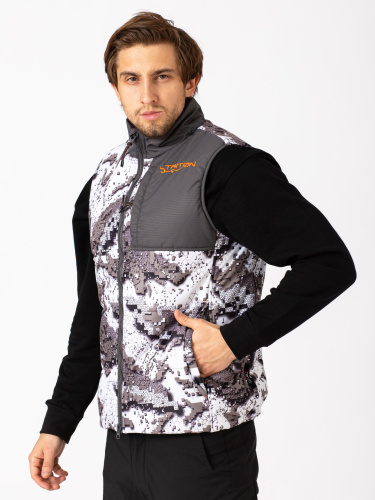 ЖИЛЕТ ADVENTURE (АЛОВА, ПИКСЕЛЬ БЕЛЫЙ)