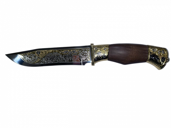 Нож сувен."Охотник"ЭИ-107(Волки)