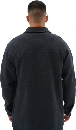 РУБАШКА RANK MAN, INTERLOCK CLASSIC SWEETSHIRT DARK GRAPHITE 1003009-096