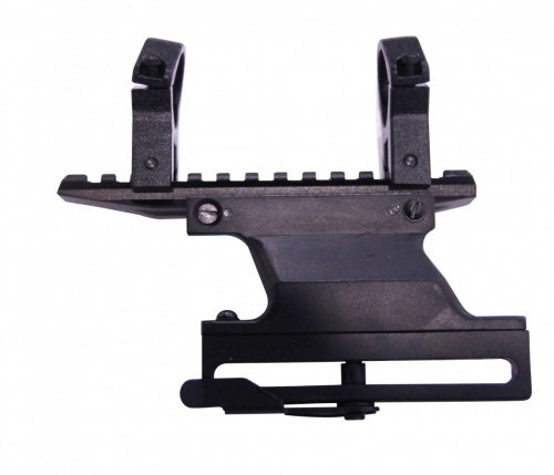 Кронштейн прицела боковой с планкой WEAWER, d-25,4 мм