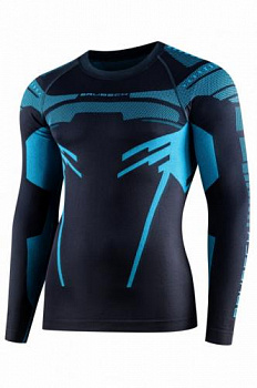 ФУТБОЛКА МУЖСКАЯ ЗОНАЛЬНАЯ DRY ДЛИННЫЙ РУКАВ ГРАФИТ/СИНИЙ ФУТБОЛКА МУЖСКАЯ ЗОНАЛЬНАЯ DRY ДЛИННЫЙ РУКАВ ГРАФИТ/СИНИЙ