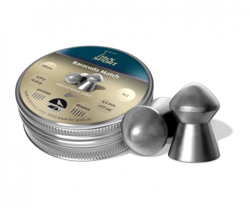 Пуля пневм. "H&N Baracuda", кал.4,5 мм., 10,65гран (500 шт.)