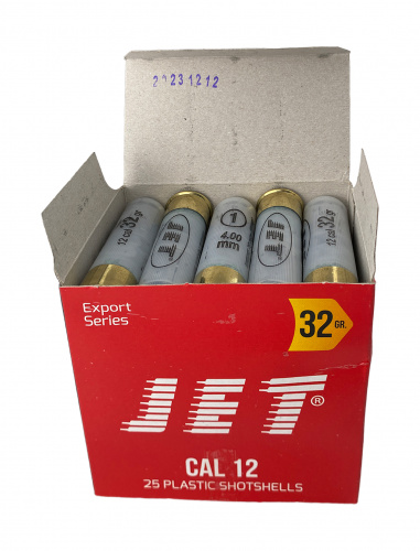 Патрон к.12х70 №1 32 гр JET 1уп/25шт