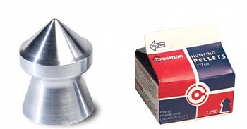 Пуля Crosman Pointed к.4,5мм 7,4гран 1250шт