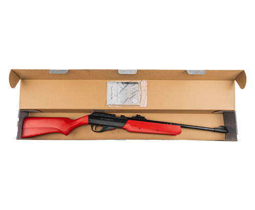 Винтовка пневм. Borner SimpleStrike, Red cal. 4,5 мм, 3Дж. (pump)