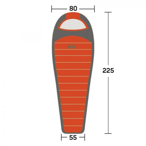 Мешок спальный Tramp Oimyakon T-Loft (левый, оливковый)