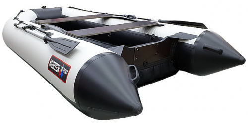 Лодка Хантер 330A Лайт №134104 бел/черный