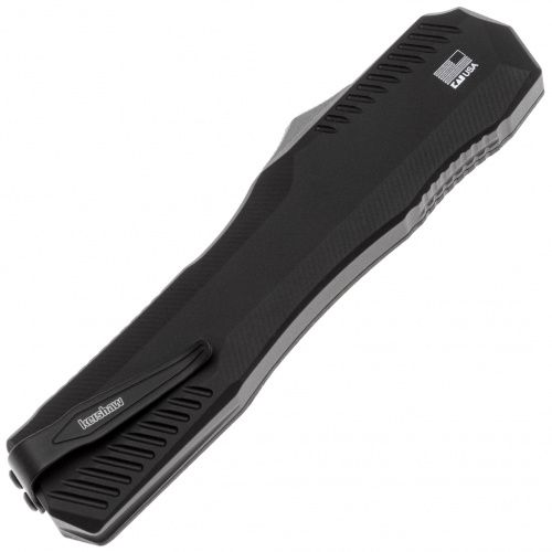 Нож K9000CF Livewire - автомат., рук-ть алюм./карбон, клинок CPM MagnaCut, сатин