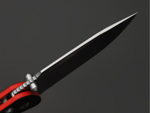 Нож CJ1943-BRE Shale складной, рукоять черн/красн G10,клинок стоунвош, сталь AR-RPM9