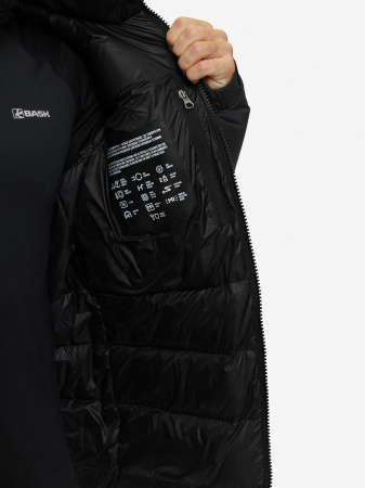 КУРТКА МУЖ ПУХ ANGIR ЧЕРНЫЙ