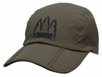 Бейсболка FINNHUNT с сеткой Brown