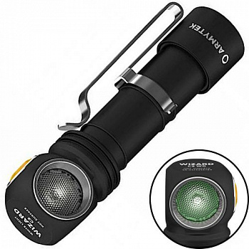 Фонарь Armytek Wizard C2 WG Magnet USB Теплый