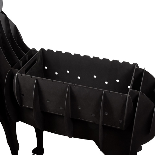 Мангал стационарный "Олень",  120х80х150 см /1BOYSCOUT