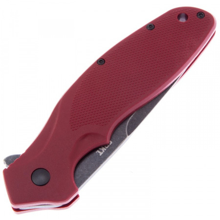 Нож CRKT_K800RKP Shenanigan Maroon -склад., рук-ть бордовый нейлон, клинок 1.41