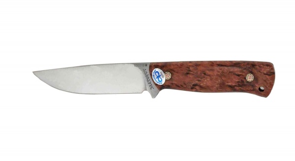 Нож Стриж ЦМ, карельская береза ,100Х13