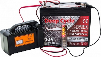 Зарядное уст-во для тяговых аккумуляторов 12В. 15A