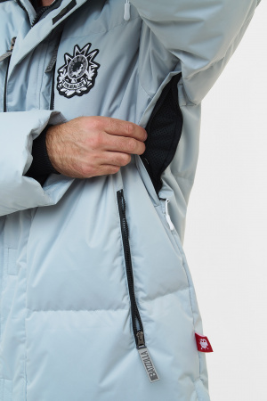 ПАЛЬТО ПУХОВОЕ BATZZILLA PLATINUM, ЦИНК ПАЛЬТО ПУХОВОЕ BATZZILLA PLATINUM, ЦИНК