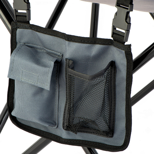 Кресло складное "CONDOR" с изотермическим карманом р.60*60*53 см, цвет синий