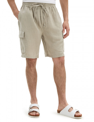 ШОРТЫ NORVEG LINEN  С КАРМАНАМИ МУЖСКИЕ ЦВЕТ БЕЖЕВЫЙ