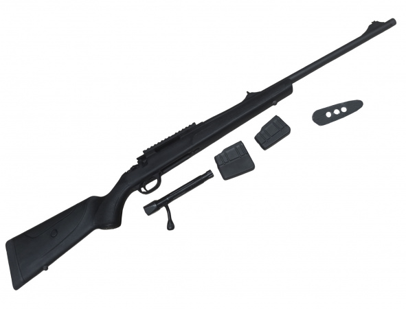 ATA ARMS Turqua Synthetic Black (ложа черный плс, б/целика и мушки) к.308Win 610