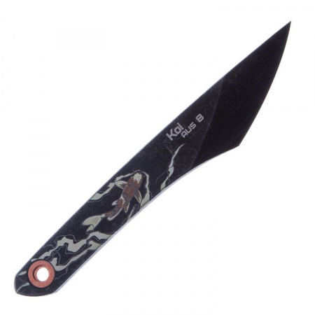 Нож "KOI" Black Stonewash, Black