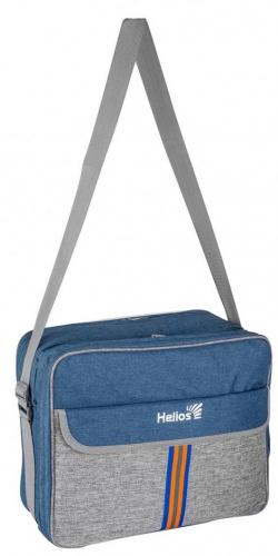 Набор для пикника на 4 персоны LUXEсиний/серый (HS-425(4)BG) Helios